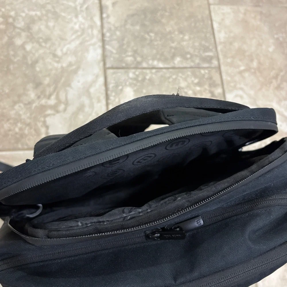 TravisMathew  Backpack Black Mens Travel Laptop Bag New